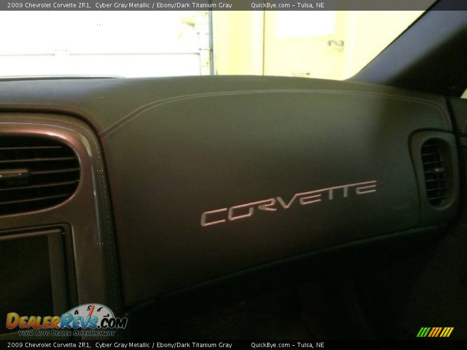 2009 Chevrolet Corvette ZR1 Cyber Gray Metallic / Ebony/Dark Titanium Gray Photo #5