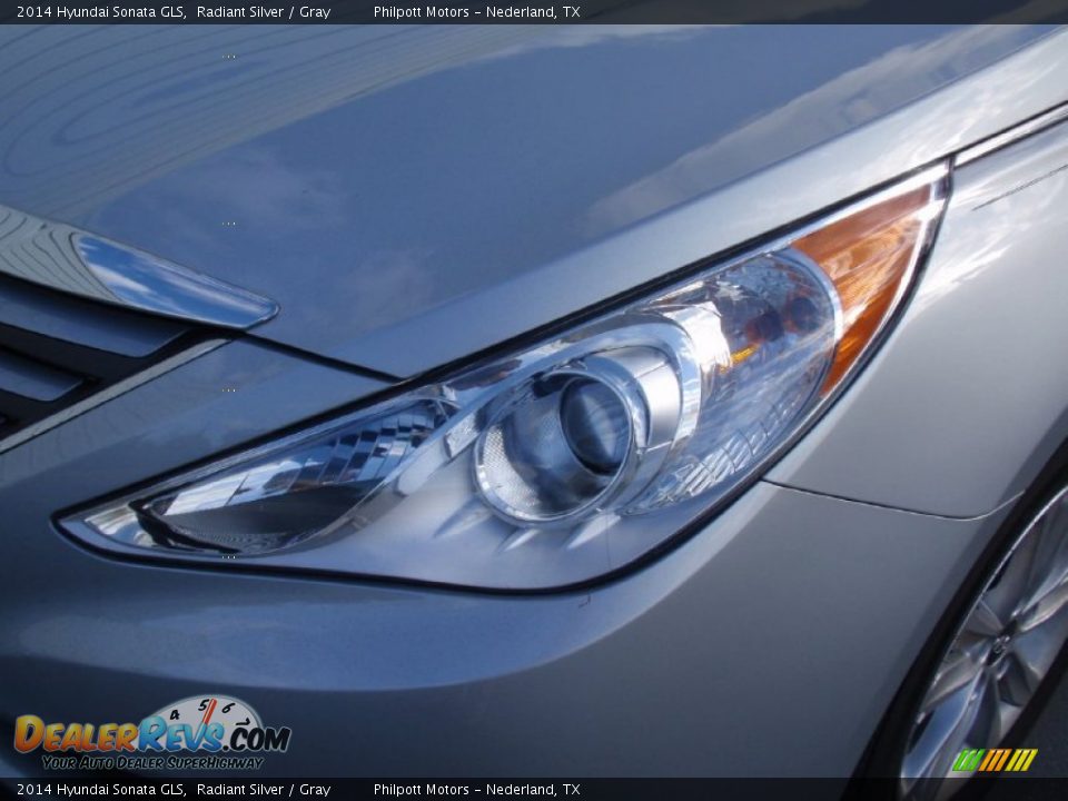 2014 Hyundai Sonata GLS Radiant Silver / Gray Photo #9