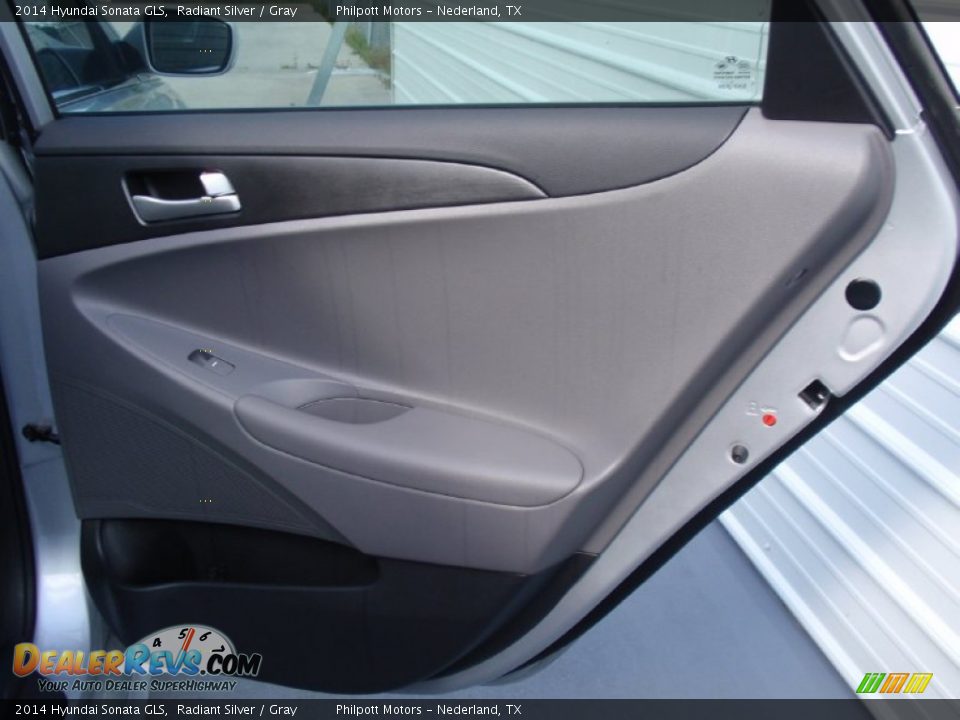 2014 Hyundai Sonata GLS Radiant Silver / Gray Photo #18