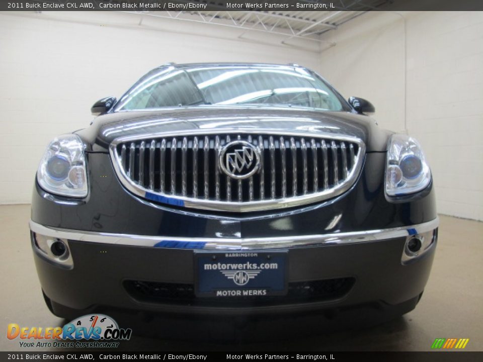 2011 Buick Enclave CXL AWD Carbon Black Metallic / Ebony/Ebony Photo #3