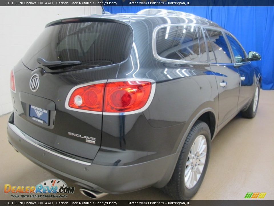 2011 Buick Enclave CXL AWD Carbon Black Metallic / Ebony/Ebony Photo #9