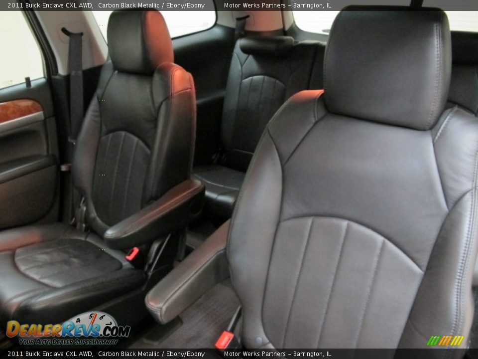 2011 Buick Enclave CXL AWD Carbon Black Metallic / Ebony/Ebony Photo #19