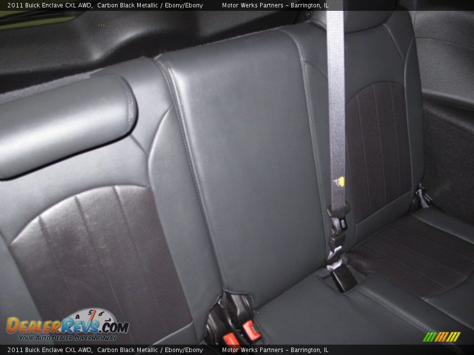 2011 Buick Enclave CXL AWD Carbon Black Metallic / Ebony/Ebony Photo #21