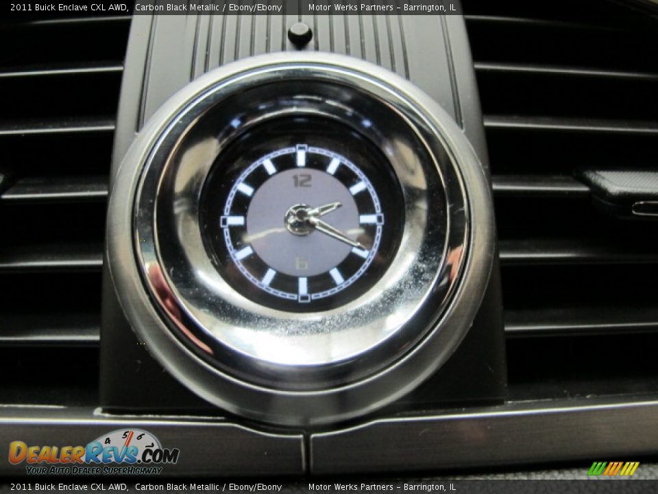 2011 Buick Enclave CXL AWD Carbon Black Metallic / Ebony/Ebony Photo #31