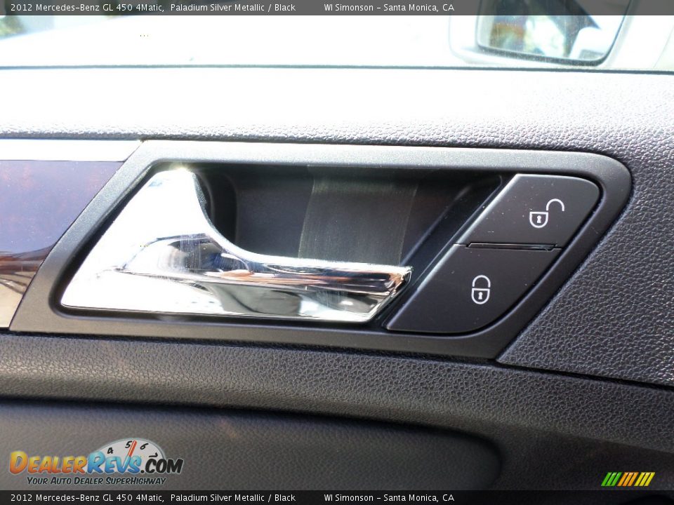 2012 Mercedes-Benz GL 450 4Matic Paladium Silver Metallic / Black Photo #8