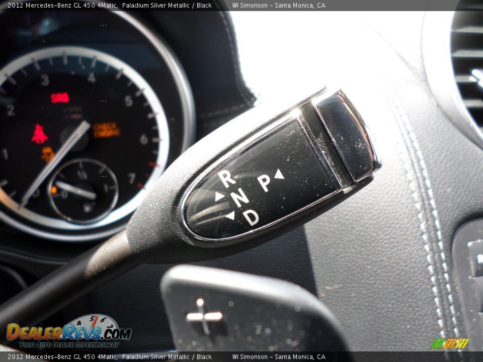 2012 Mercedes-Benz GL 450 4Matic Paladium Silver Metallic / Black Photo #11
