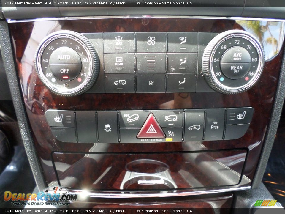 2012 Mercedes-Benz GL 450 4Matic Paladium Silver Metallic / Black Photo #13