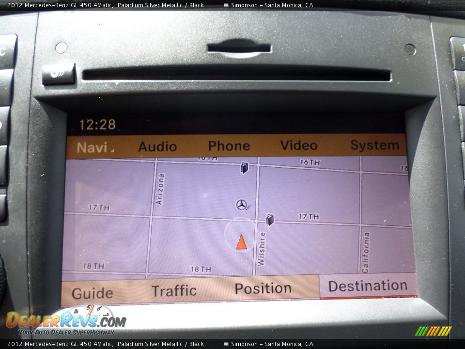 2012 Mercedes-Benz GL 450 4Matic Paladium Silver Metallic / Black Photo #15