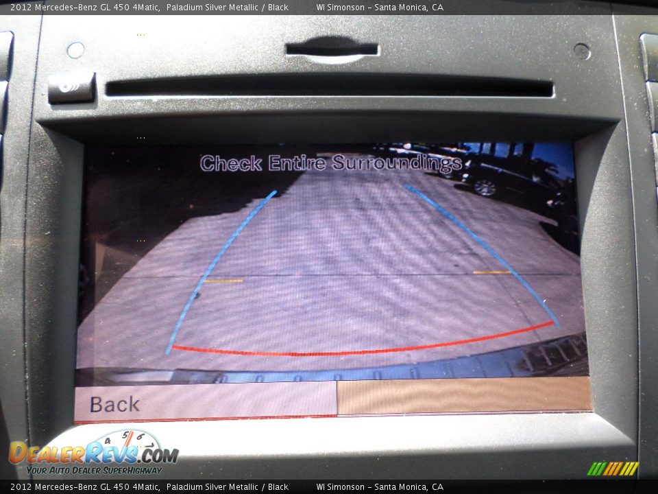 2012 Mercedes-Benz GL 450 4Matic Paladium Silver Metallic / Black Photo #16