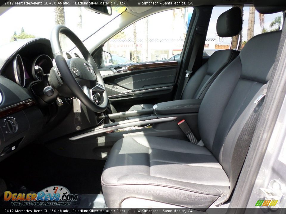 2012 Mercedes-Benz GL 450 4Matic Paladium Silver Metallic / Black Photo #18