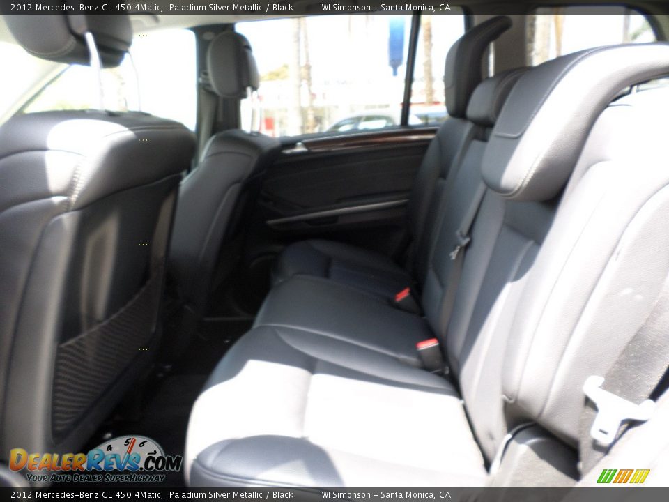 2012 Mercedes-Benz GL 450 4Matic Paladium Silver Metallic / Black Photo #19