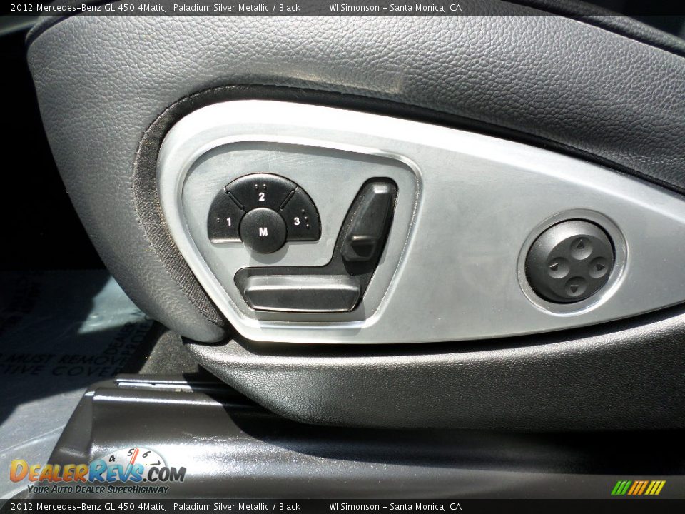 2012 Mercedes-Benz GL 450 4Matic Paladium Silver Metallic / Black Photo #20