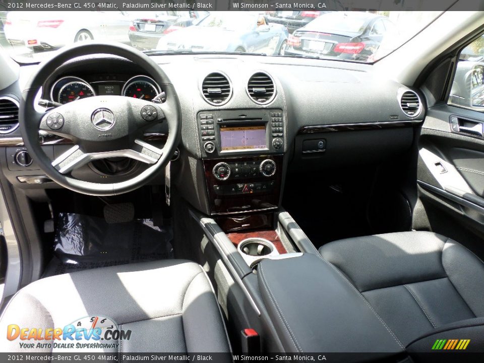 2012 Mercedes-Benz GL 450 4Matic Paladium Silver Metallic / Black Photo #21
