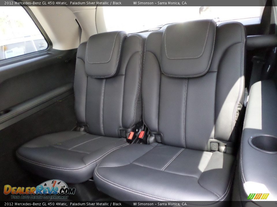 2012 Mercedes-Benz GL 450 4Matic Paladium Silver Metallic / Black Photo #23