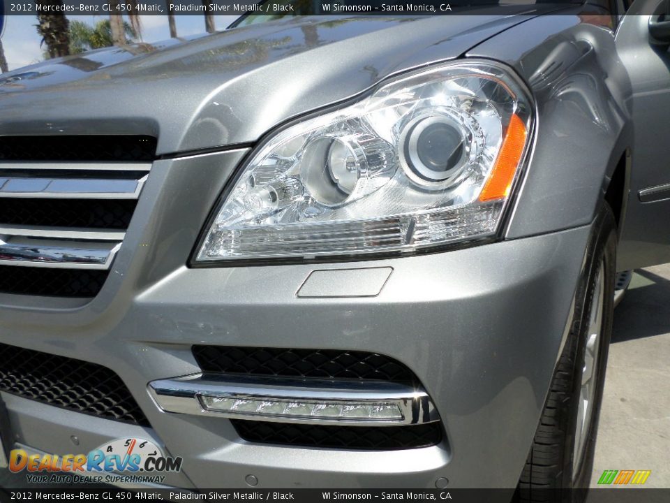 2012 Mercedes-Benz GL 450 4Matic Paladium Silver Metallic / Black Photo #24