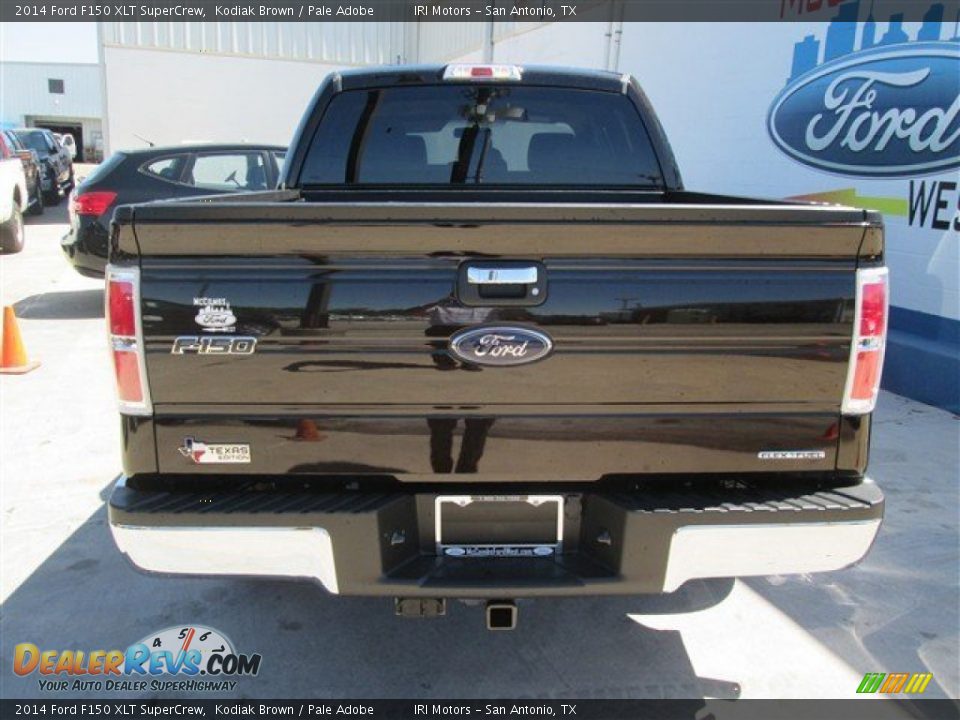 2014 Ford F150 XLT SuperCrew Kodiak Brown / Pale Adobe Photo #3