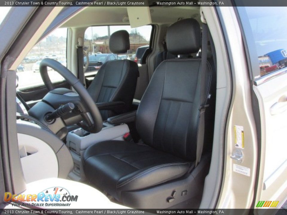 2013 Chrysler Town & Country Touring Cashmere Pearl / Black/Light Graystone Photo #12
