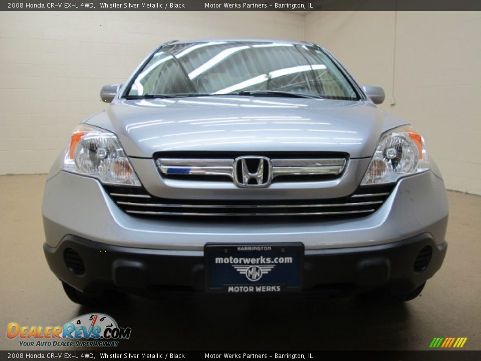 2008 Honda CR-V EX-L 4WD Whistler Silver Metallic / Black Photo #3