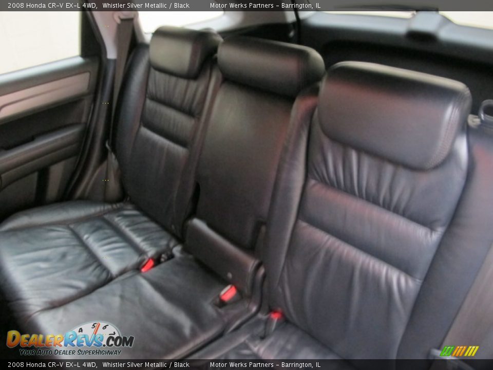 2008 Honda CR-V EX-L 4WD Whistler Silver Metallic / Black Photo #20