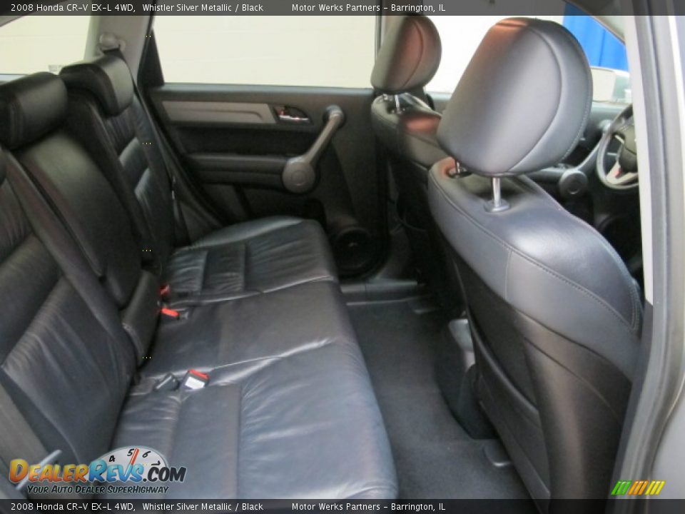 2008 Honda CR-V EX-L 4WD Whistler Silver Metallic / Black Photo #21