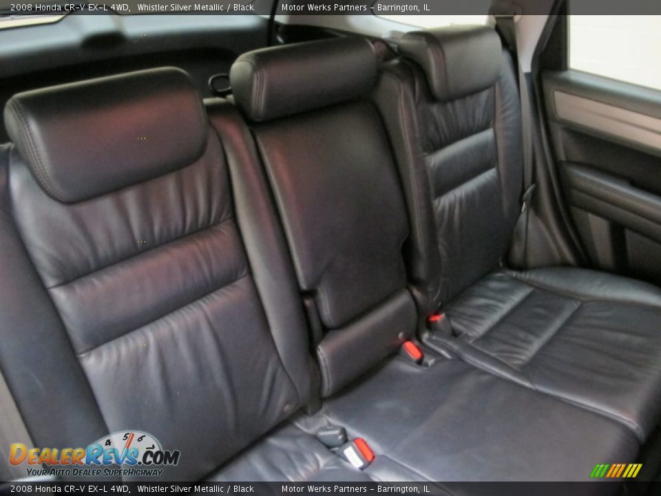 2008 Honda CR-V EX-L 4WD Whistler Silver Metallic / Black Photo #22