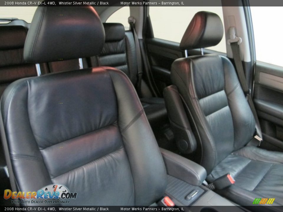 2008 Honda CR-V EX-L 4WD Whistler Silver Metallic / Black Photo #24