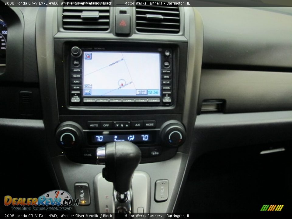2008 Honda CR-V EX-L 4WD Whistler Silver Metallic / Black Photo #30
