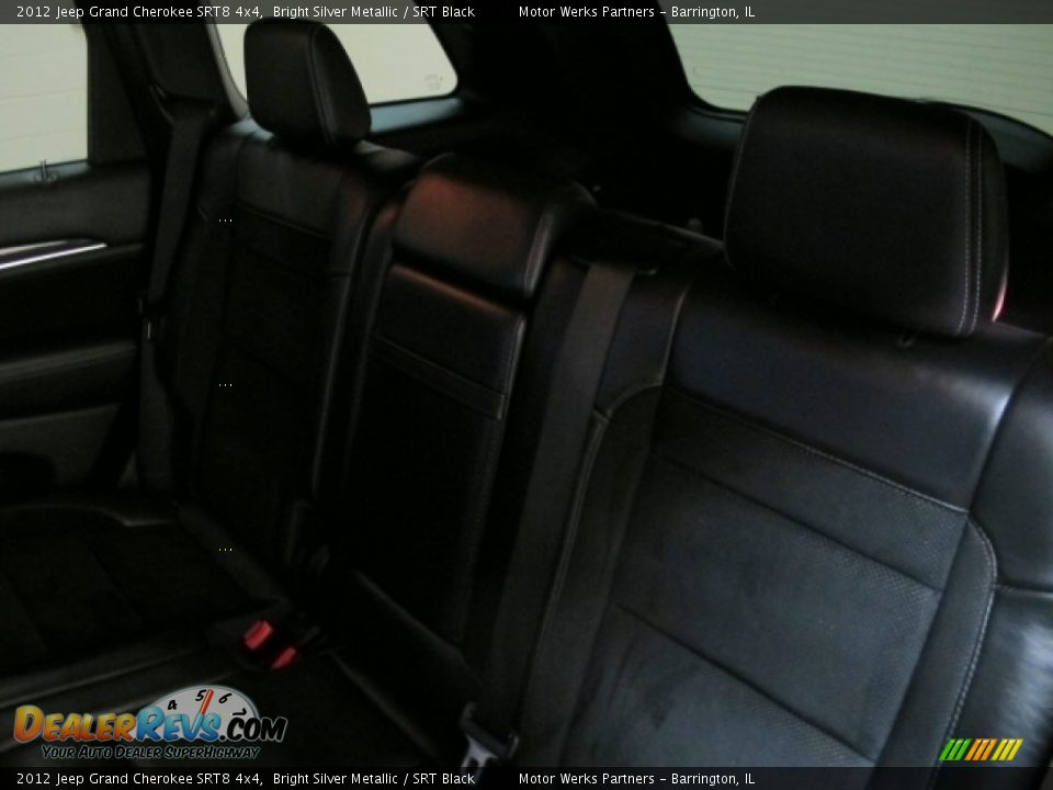2012 Jeep Grand Cherokee SRT8 4x4 Bright Silver Metallic / SRT Black Photo #20