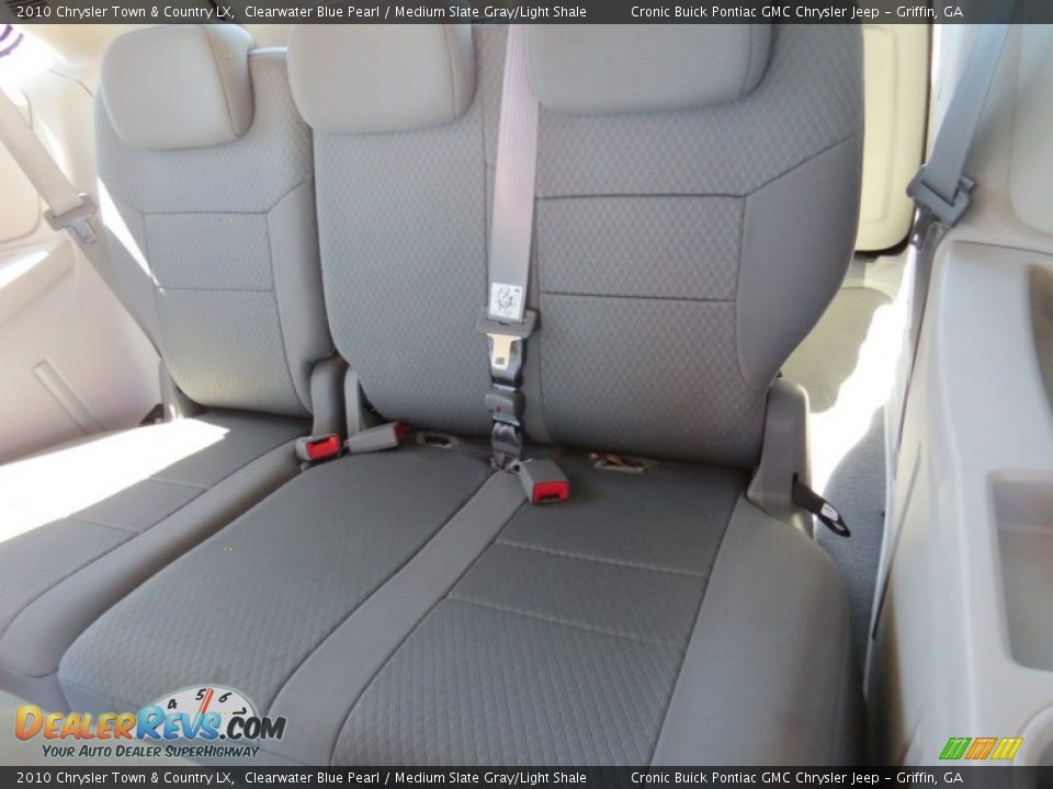 2010 Chrysler Town & Country LX Clearwater Blue Pearl / Medium Slate Gray/Light Shale Photo #13
