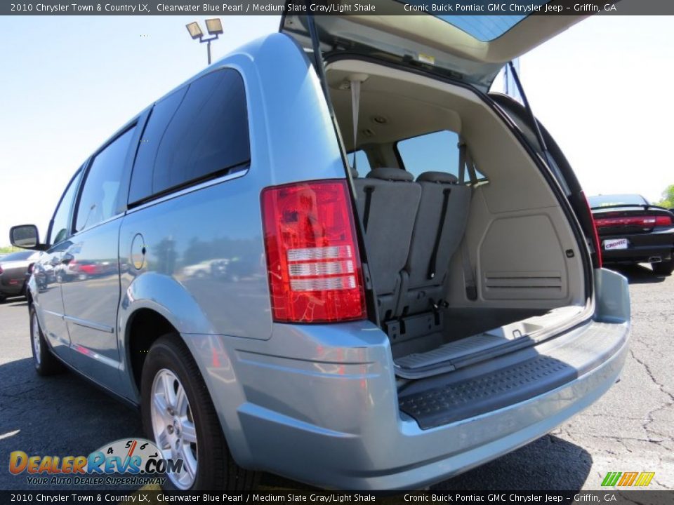 2010 Chrysler Town & Country LX Clearwater Blue Pearl / Medium Slate Gray/Light Shale Photo #14