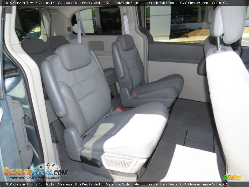 2010 Chrysler Town & Country LX Clearwater Blue Pearl / Medium Slate Gray/Light Shale Photo #15