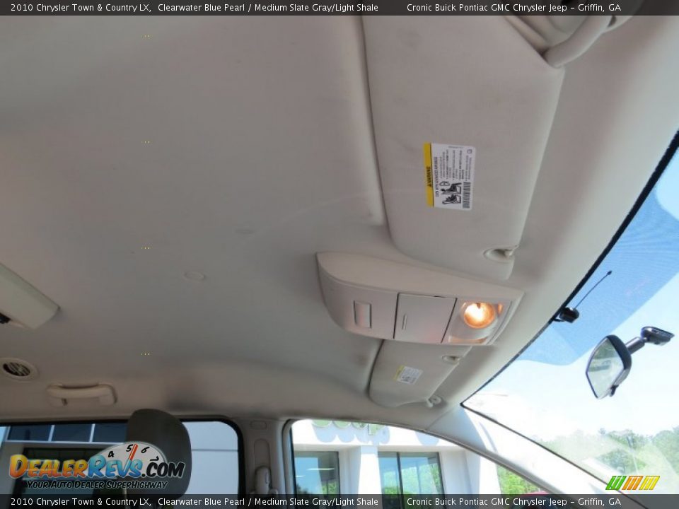 2010 Chrysler Town & Country LX Clearwater Blue Pearl / Medium Slate Gray/Light Shale Photo #17