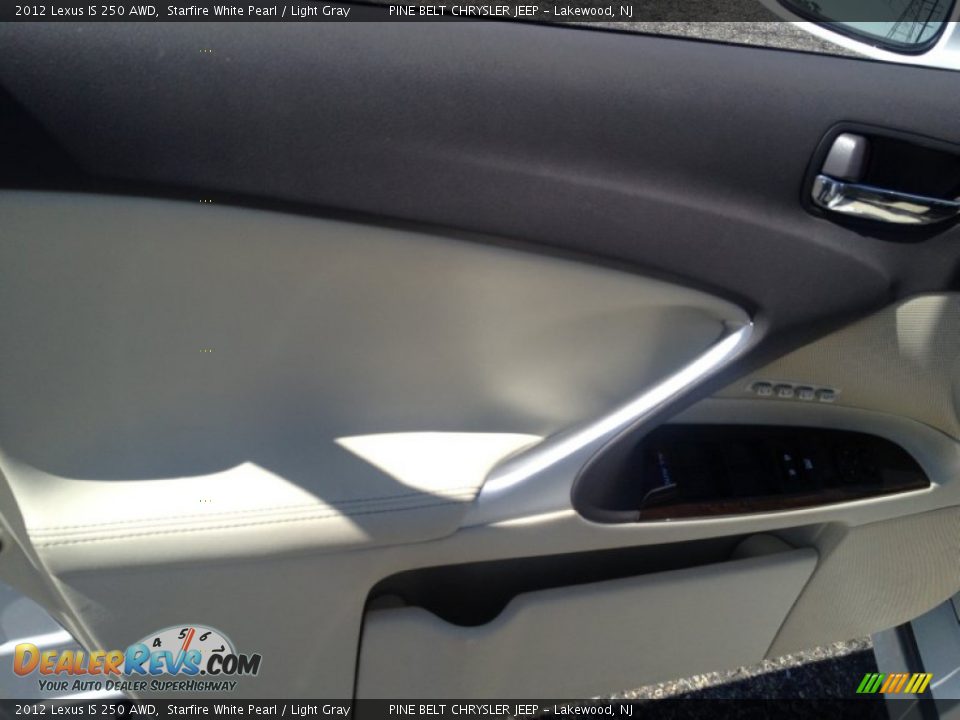 2012 Lexus IS 250 AWD Starfire White Pearl / Light Gray Photo #24