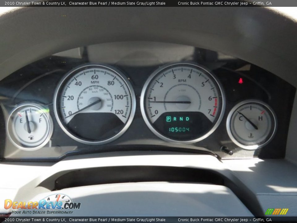 2010 Chrysler Town & Country LX Clearwater Blue Pearl / Medium Slate Gray/Light Shale Photo #22
