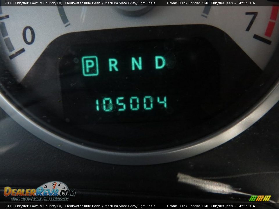 2010 Chrysler Town & Country LX Clearwater Blue Pearl / Medium Slate Gray/Light Shale Photo #23