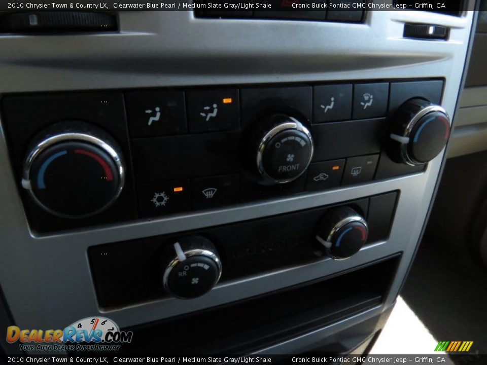 2010 Chrysler Town & Country LX Clearwater Blue Pearl / Medium Slate Gray/Light Shale Photo #25