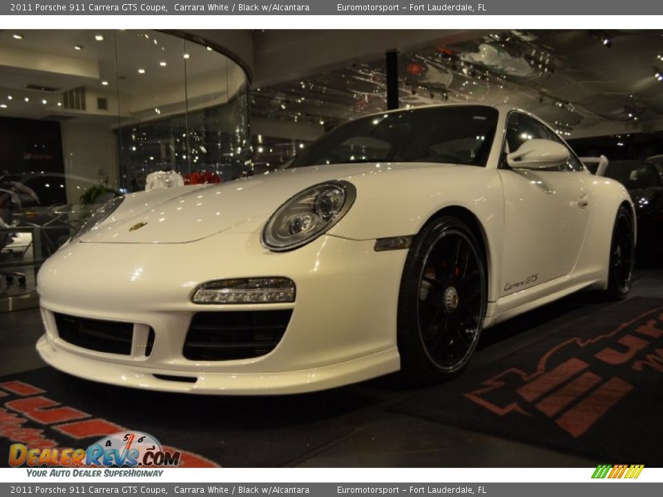 2011 Porsche 911 Carrera GTS Coupe Carrara White / Black w/Alcantara Photo #1