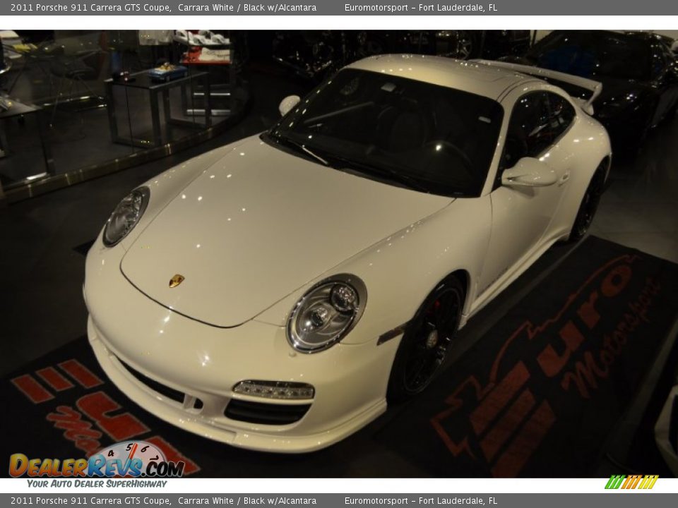 2011 Porsche 911 Carrera GTS Coupe Carrara White / Black w/Alcantara Photo #2