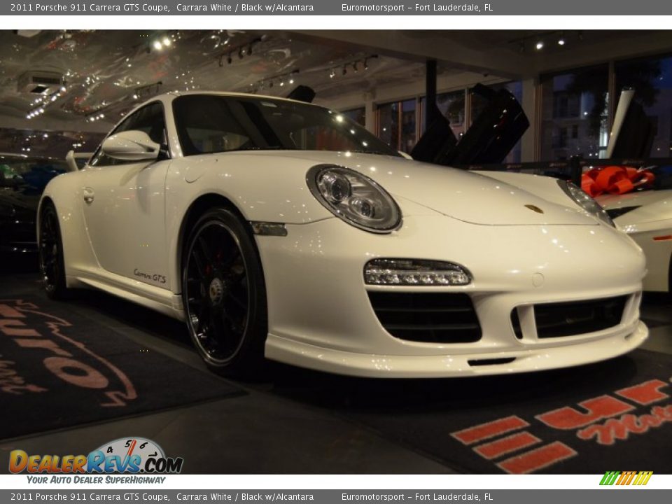 2011 Porsche 911 Carrera GTS Coupe Carrara White / Black w/Alcantara Photo #4