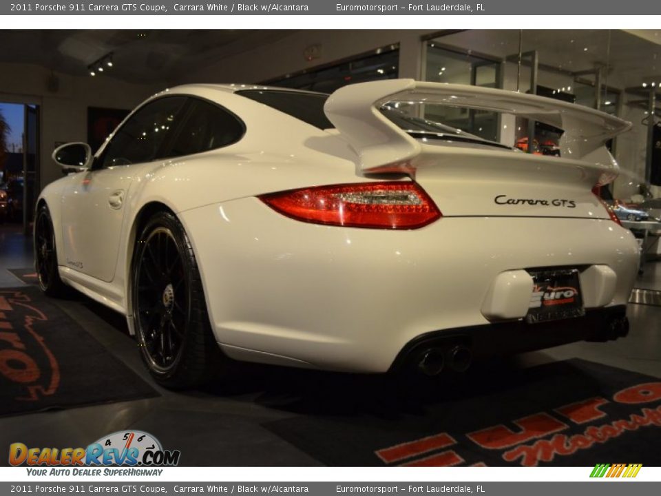 2011 Porsche 911 Carrera GTS Coupe Carrara White / Black w/Alcantara Photo #5