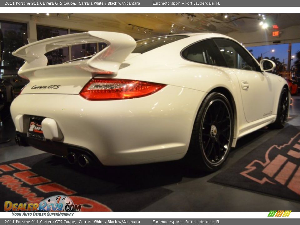 2011 Porsche 911 Carrera GTS Coupe Carrara White / Black w/Alcantara Photo #6