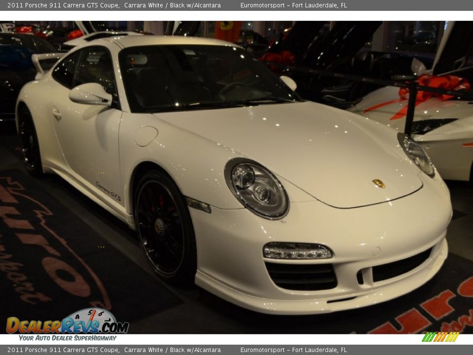2011 Porsche 911 Carrera GTS Coupe Carrara White / Black w/Alcantara Photo #7