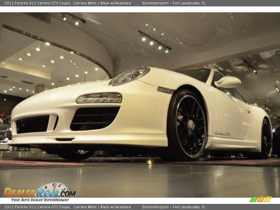 2011 Porsche 911 Carrera GTS Coupe Carrara White / Black w/Alcantara Photo #9