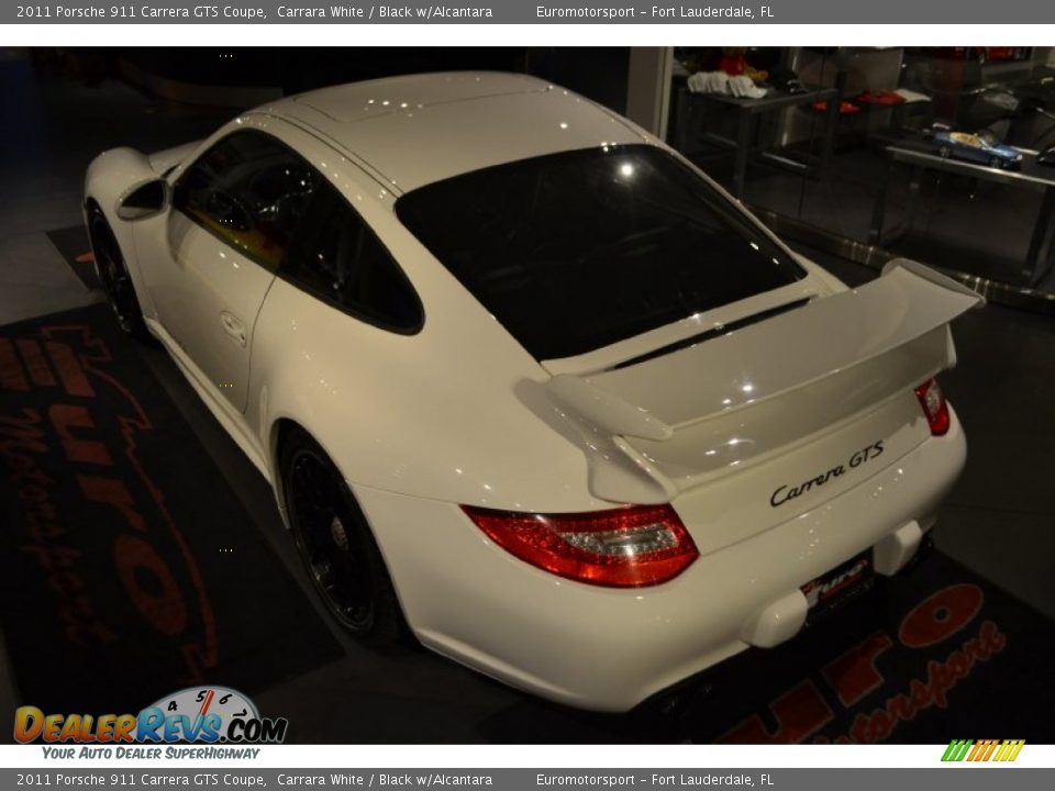 2011 Porsche 911 Carrera GTS Coupe Carrara White / Black w/Alcantara Photo #10