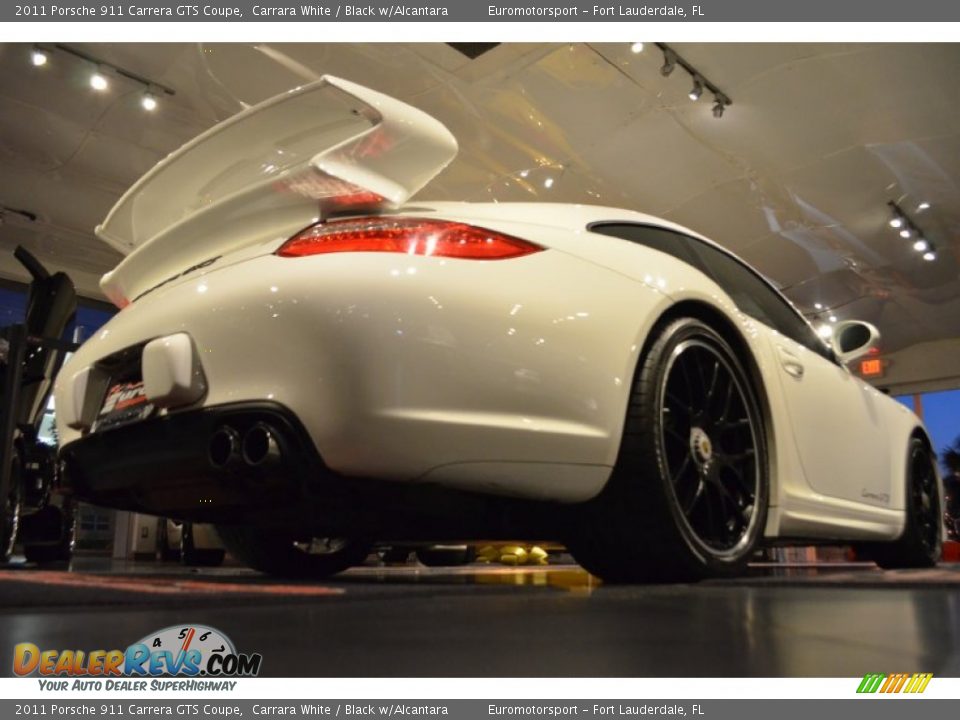 2011 Porsche 911 Carrera GTS Coupe Carrara White / Black w/Alcantara Photo #11