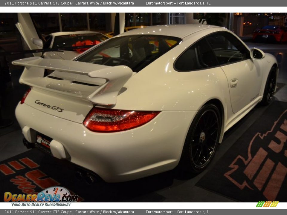 2011 Porsche 911 Carrera GTS Coupe Carrara White / Black w/Alcantara Photo #13