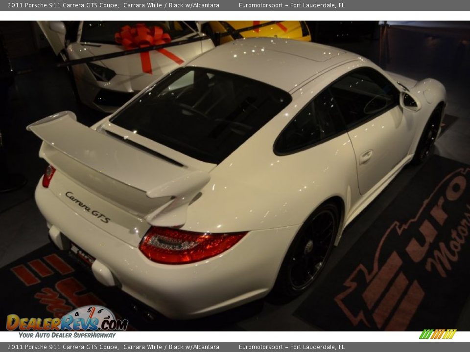2011 Porsche 911 Carrera GTS Coupe Carrara White / Black w/Alcantara Photo #15