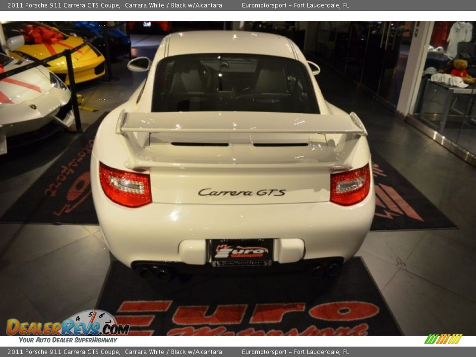 2011 Porsche 911 Carrera GTS Coupe Carrara White / Black w/Alcantara Photo #16
