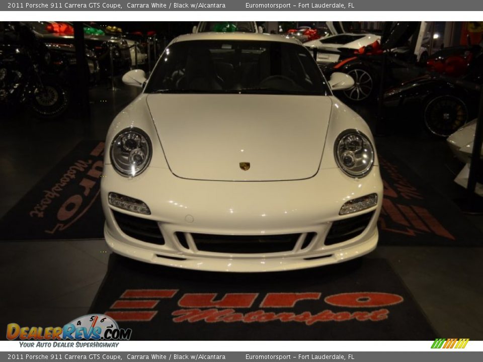 2011 Porsche 911 Carrera GTS Coupe Carrara White / Black w/Alcantara Photo #17