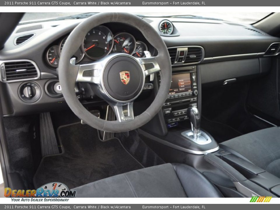 2011 Porsche 911 Carrera GTS Coupe Carrara White / Black w/Alcantara Photo #24